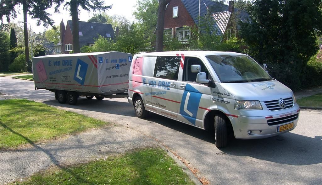 Aanhanger rijles Rijschool